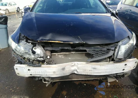 2013 Honda Civic Lx z USA, uszkodzony, nr VIN 2HGFG3B5XDH525537